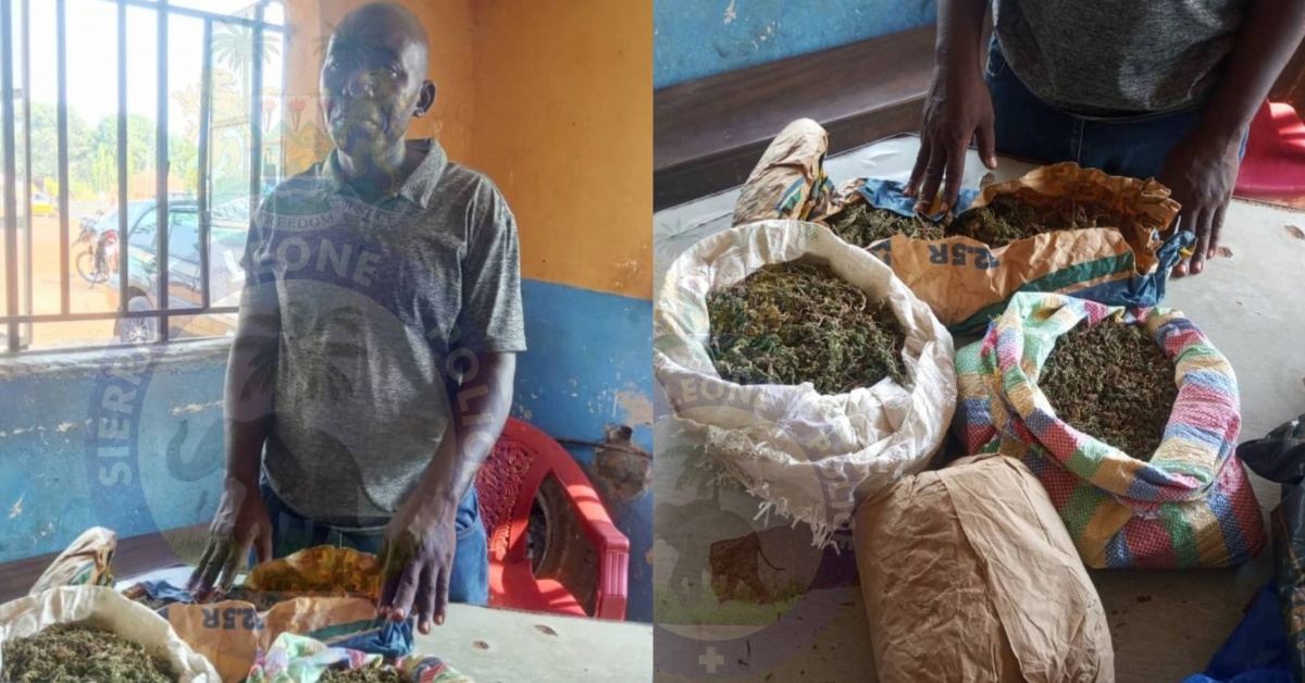 Police Arrest Man at Mile 38 Checkpoint Over Suspected Cannabis Possession