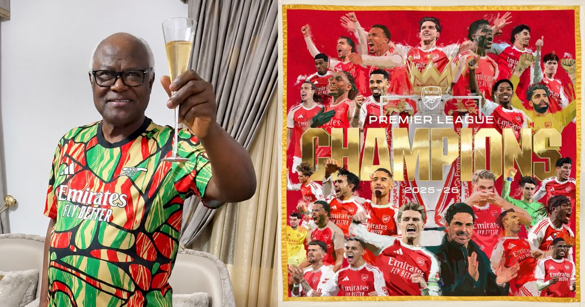 Former President Koroma Congratulates Arsenal Fans on Premier League Win After 22 Years