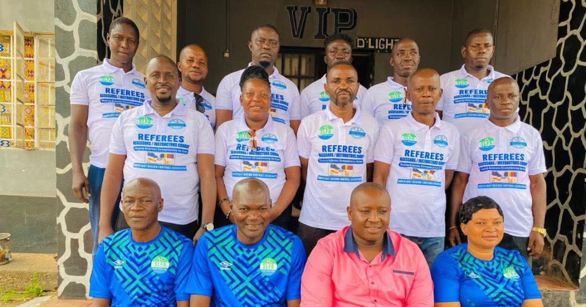Sixteen Refereeing Officials Complete Two-Day SLFA Training in Makeni