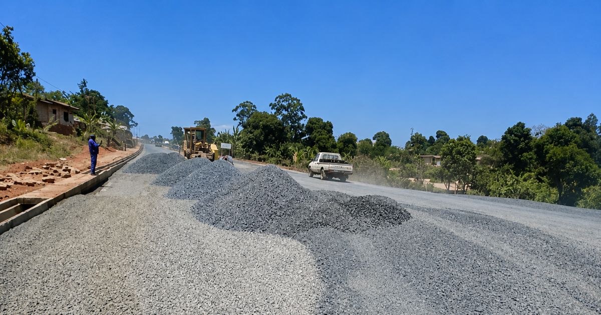 Construction of US$85 Million Road Near Sierra Leone Border Begins
