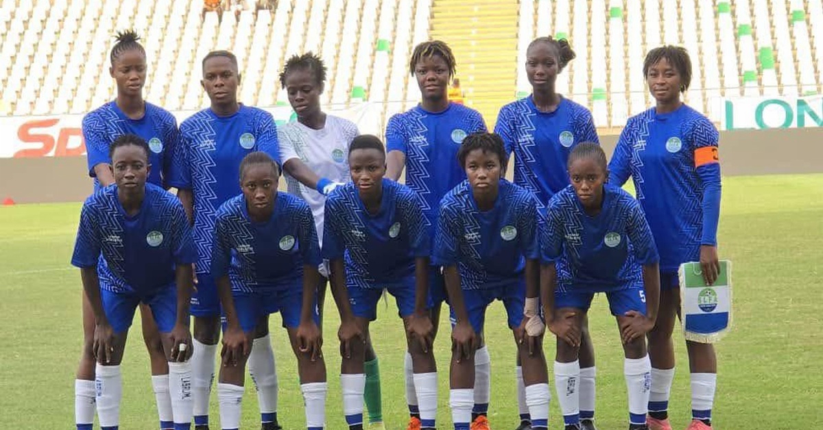 Sierra Leone U17 Girls Depart for Togo Ahead of Crucial World Cup Qualifier