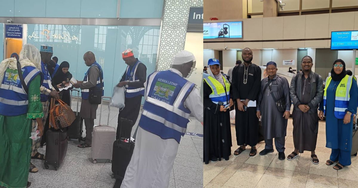 First Batch of 150 Sierra Leonean Diaspora Pilgrims Arrives in Madinah for 2026 Hajj