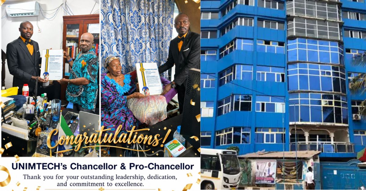 UNIMTECH Leadership Honoured With Prestigious West Africa Heroes Award