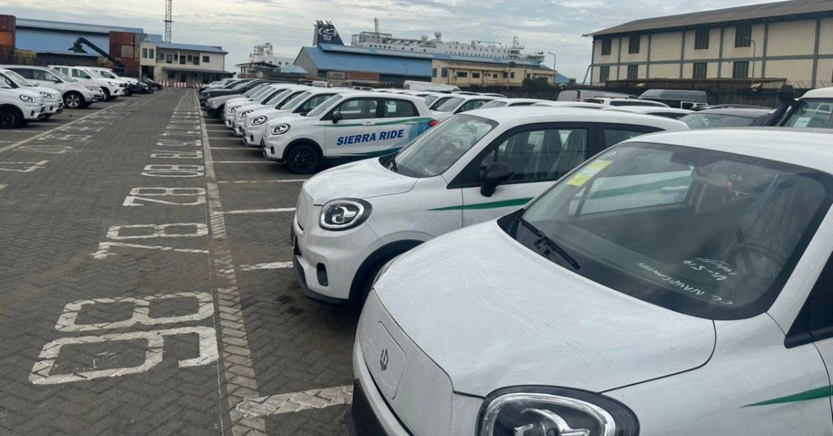 50 Brand New Electric Cars for Youth Empowerment in Sierra Leone, But Where is the Electricity?