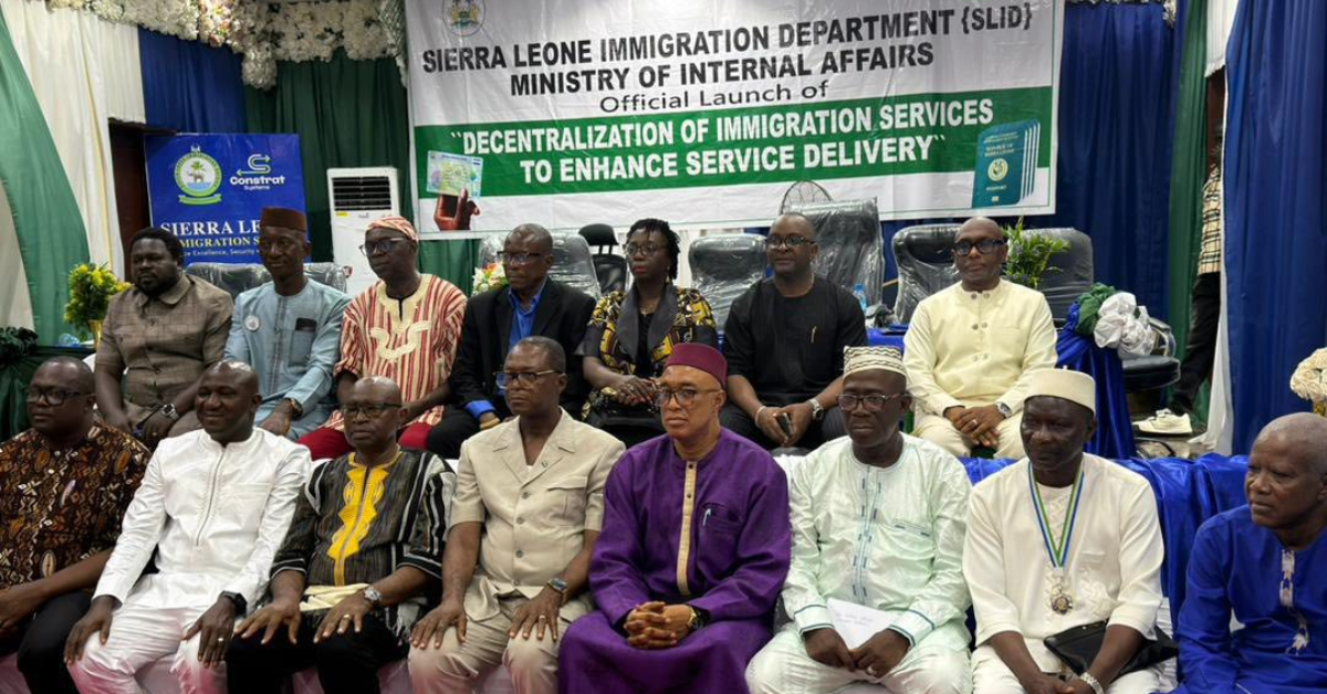 Government Opens North East Passport, Permit Centre in Makeni