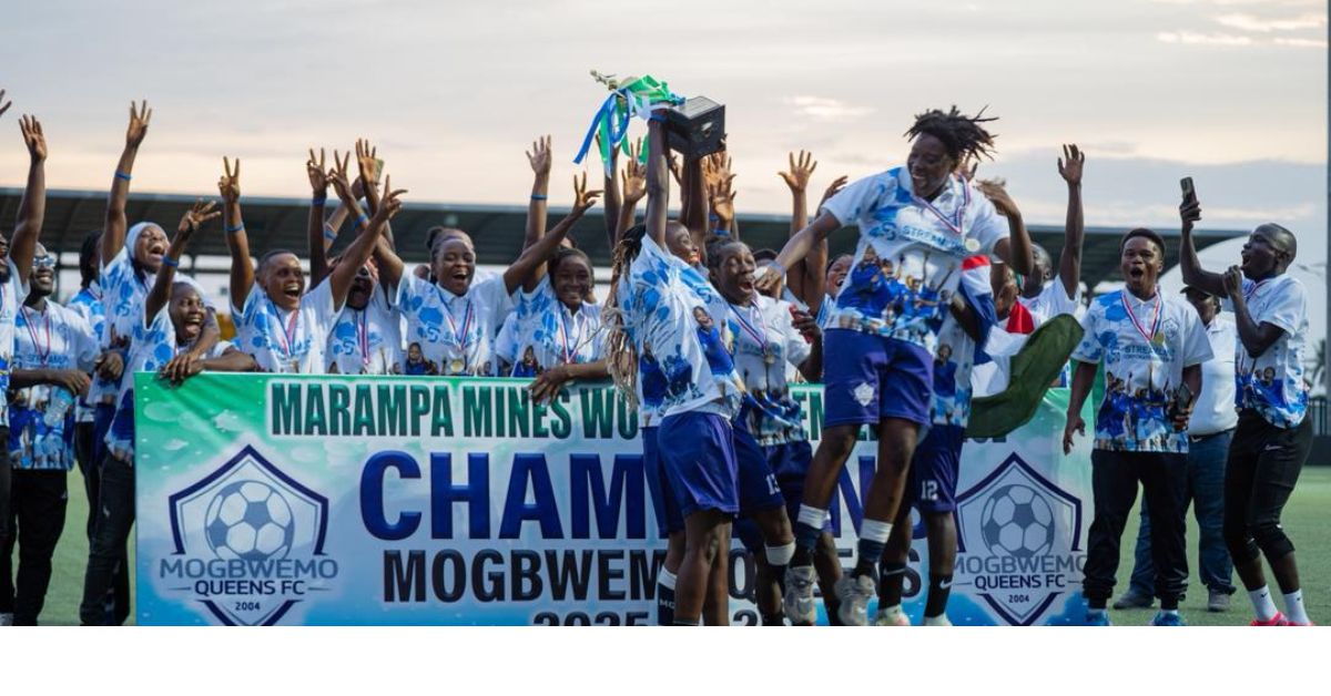 Mogbwemo Queens Receives Trophy as Marampa Mines Women’s Premier League Champions