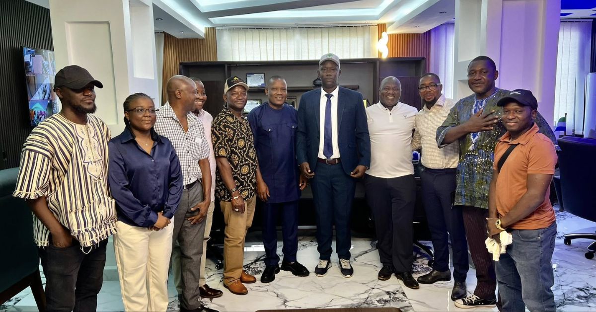 SLPP UK & Ireland Redding Chapter Pays Courtesy Visit to Party Headquarters