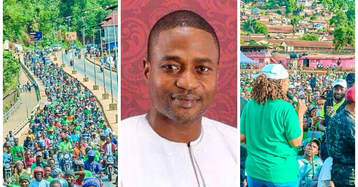 Kamarainba Criticizes Maada Bio Over First Lady Fatima Bio’s Election Campaign Activities