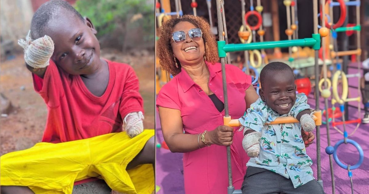 David Mustapha: Boy Who Lost His Two Hands Set for Prosthetic Treatment Abroad
