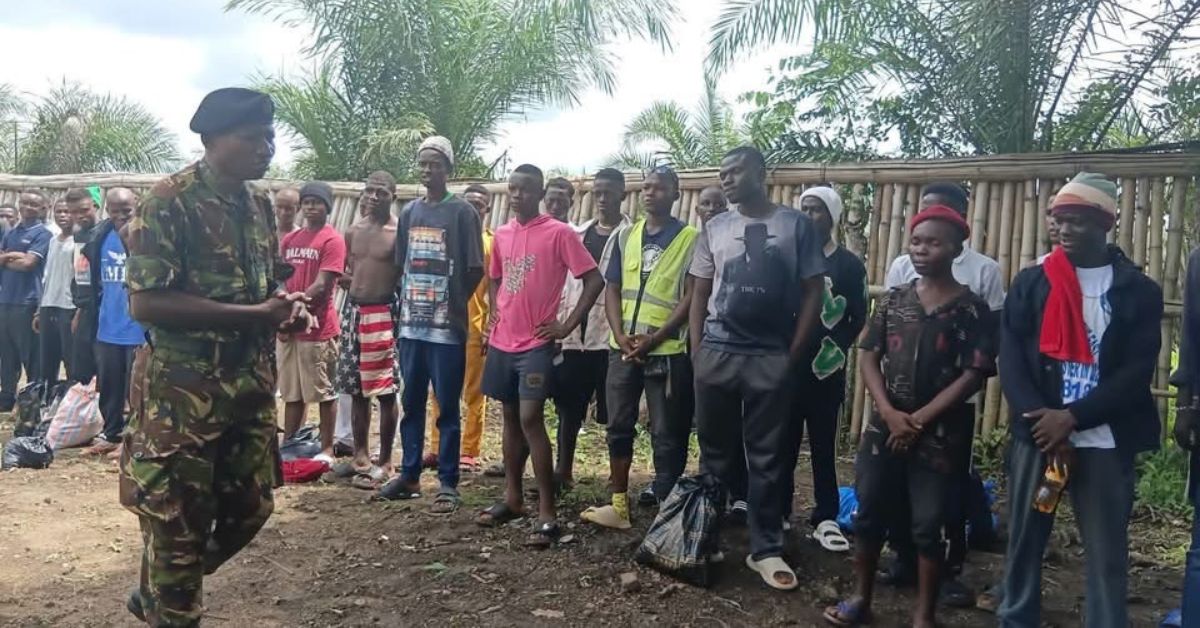 Government Transfers Over 50 Drug Addicts to Daru Rehab Centre in Kailahun District