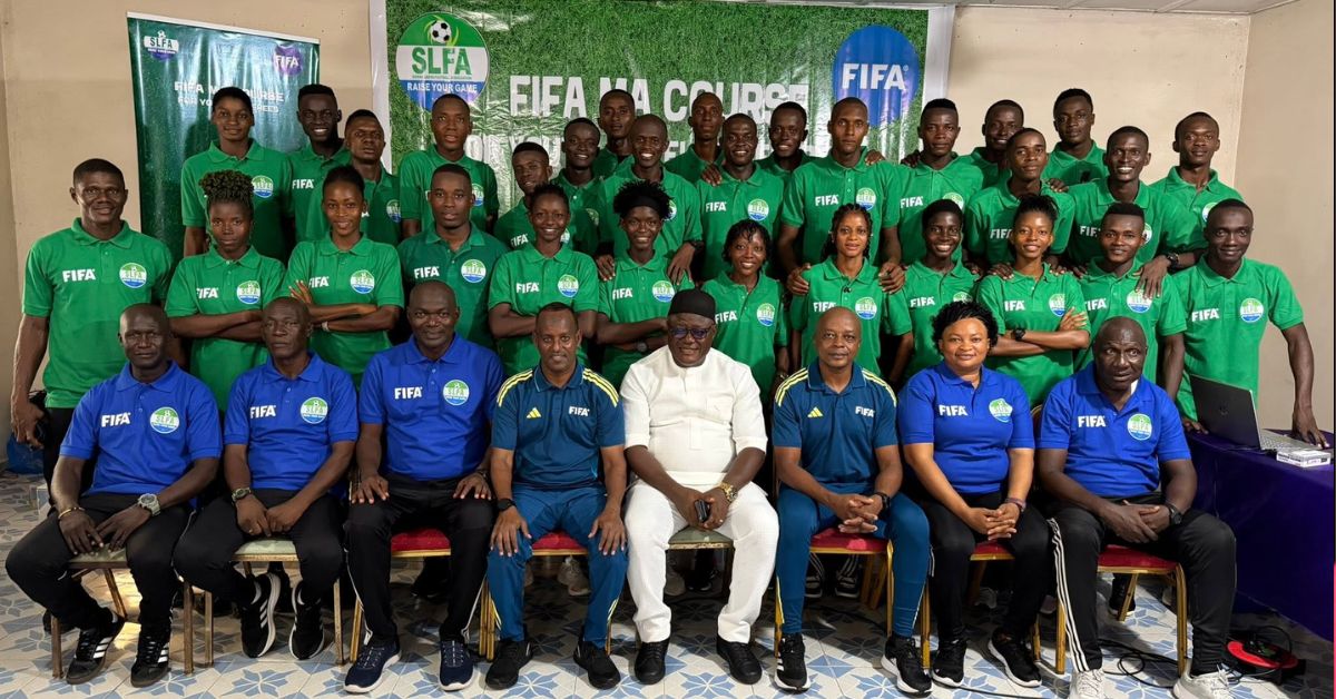 SLFA, FIFA Launch 2026 Youth Referees Course in Bo City