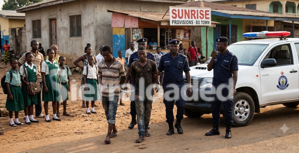 Two Arrested in Bo Over Alleged Attempt to Lure School Pupil