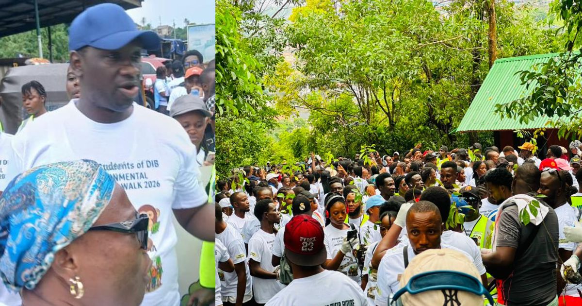 Dr. Ibrahim Bangura Champions Environmental Conservation at Environmental Awareness Walk 2026