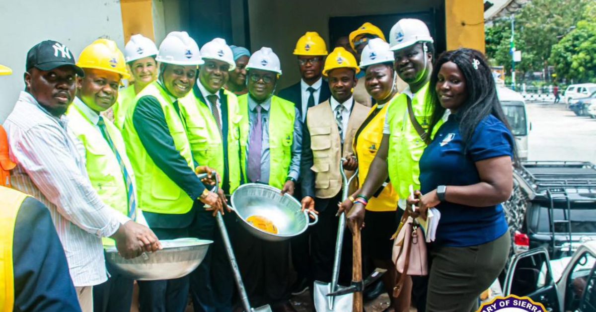 Sod Turned for First-Ever Judiciary Clinic in Freetown