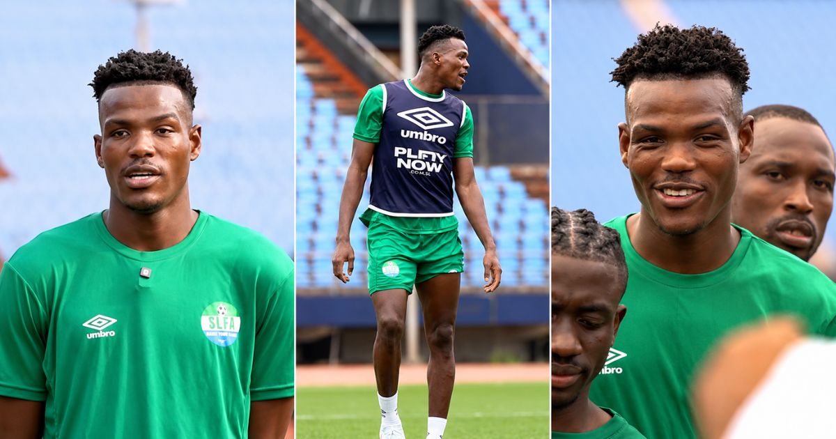 Juma Bah Joins Leone Stars Camp in Bo Ahead of Liberia Friendly Matches