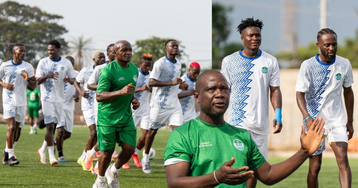 Leone Stars Begin Intensive Training Under John Keister Ahead of Liberia Friendlies