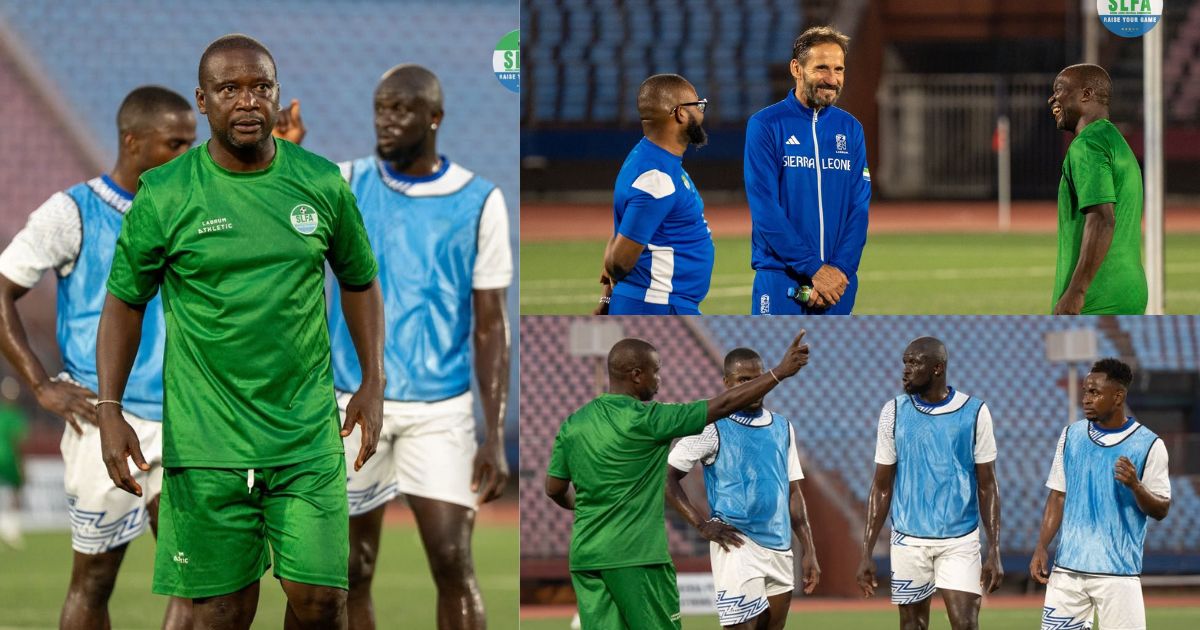 Leone Stars Complete Final Training in Monrovia Ahead of Liberia Friendly
