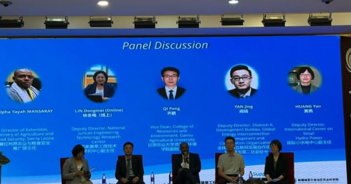 Sierra Leone Showcases Feed Salone Agenda at High-Level China Agriculture Forum