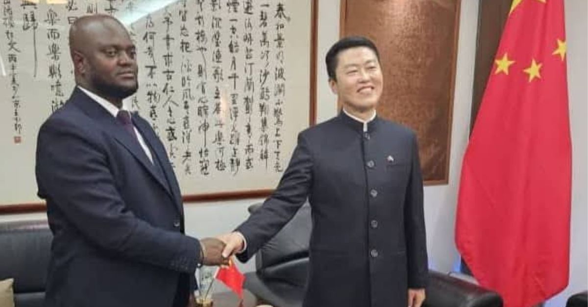 NSA Executive Director Presented to Chinese Embassy in Freetown