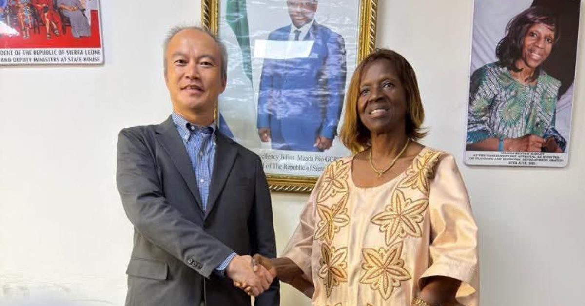 Minister Kenyeh Barlay Receives New JICA Resident, Calls for Partnership in Capacity Building