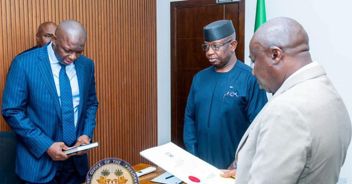 President Bio Swears in New Solicitor-General