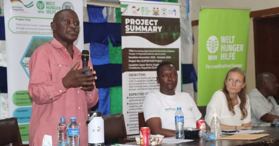 Agriculture Ministry Launches Two Major Rural Development Projects in Moyamba