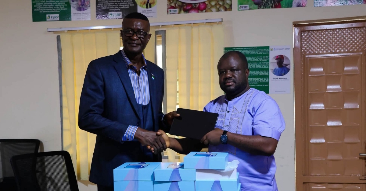 FSRP Supports NDMA with ICT Equipment for Disaster Preparedness