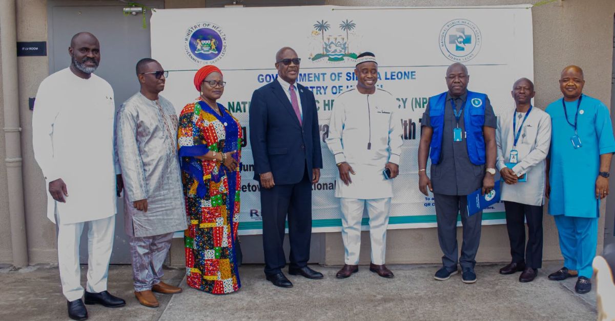 Health Ministry, NPHA Launches Health Travel Portal at Freetown International Airport