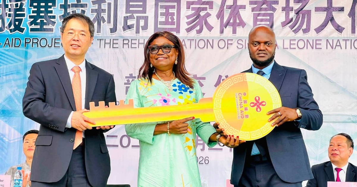 Sierra Leone, China Mark Milestone with Partial Handover of National Stadium Facilities