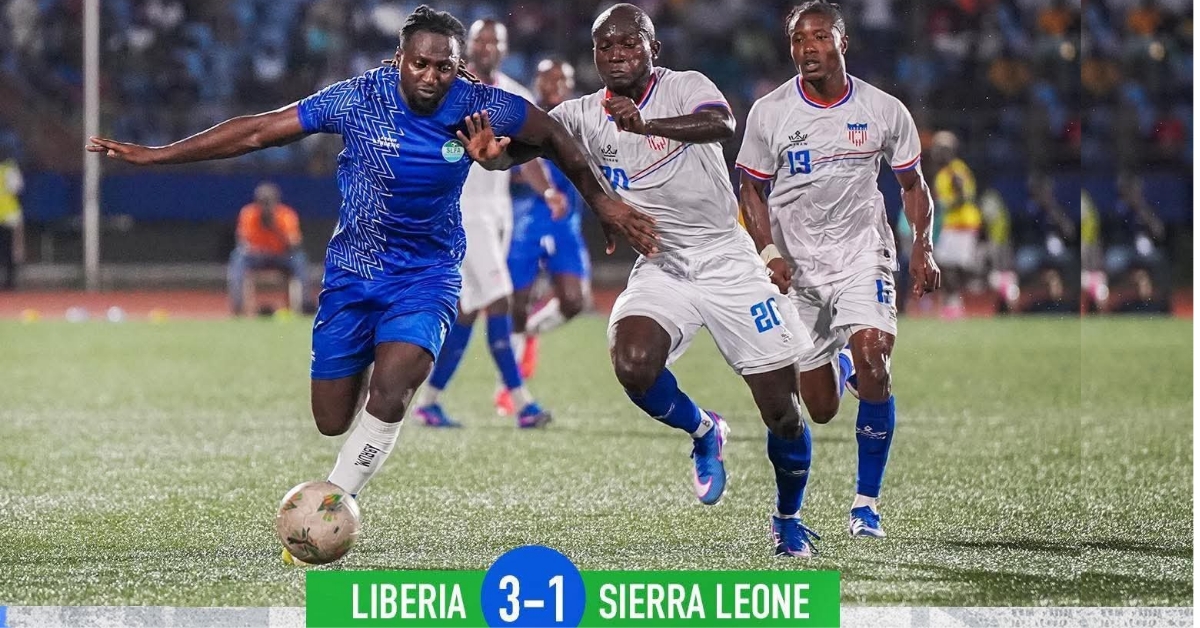 Leone Stars Fall 3–1 to Liberia in Heated Monrovia Friendly