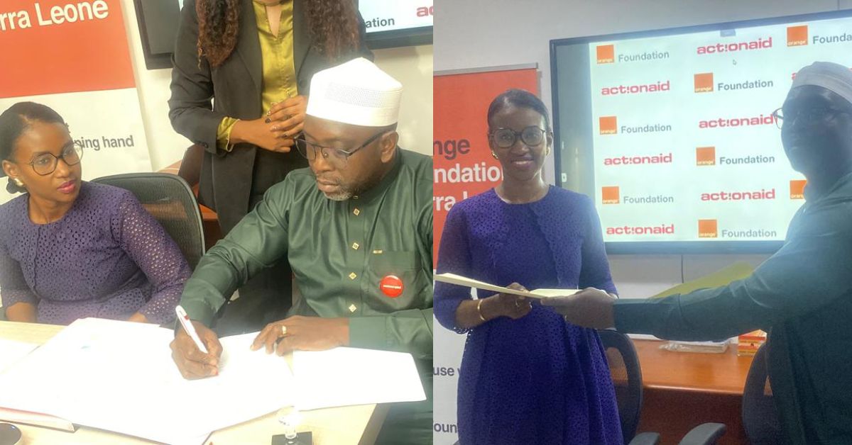 Orange SL Foundation, ActionAid SL Partner to Establish Digital Training Centre for Persons with Disabilities