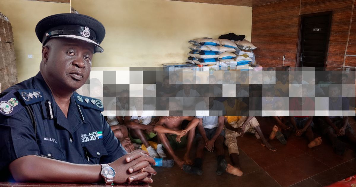 Police Arrest 39 School Pupils in Freetown Over Riotous Conduct