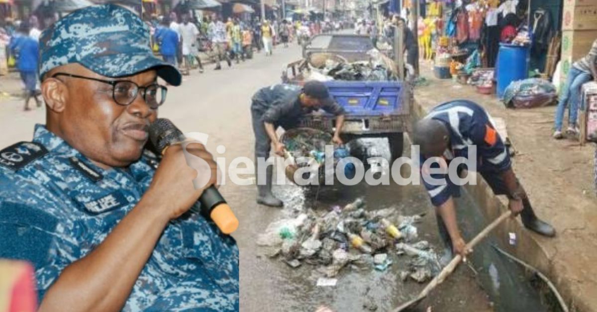 Sierra Leone Police Pledge Strict Enforcement of Freetown Waste Management Regulations