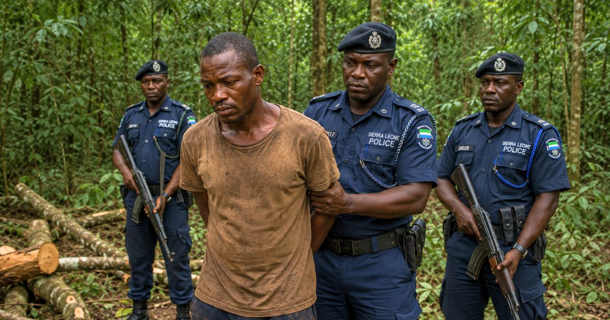 Farmer Arrested for Unlawful Tree Cutting at Western Area Peninsula National Park