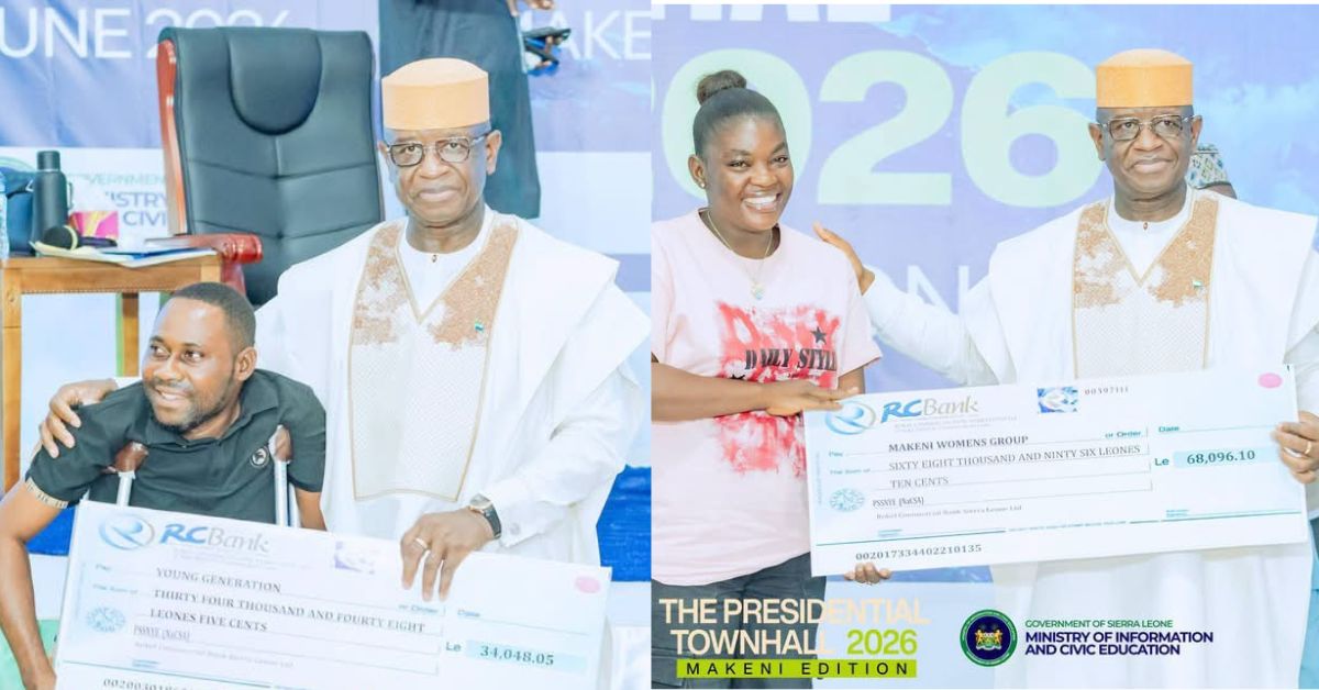 President Bio Empowers 1,000 Makeni Entrepreneurs With $300 Grants