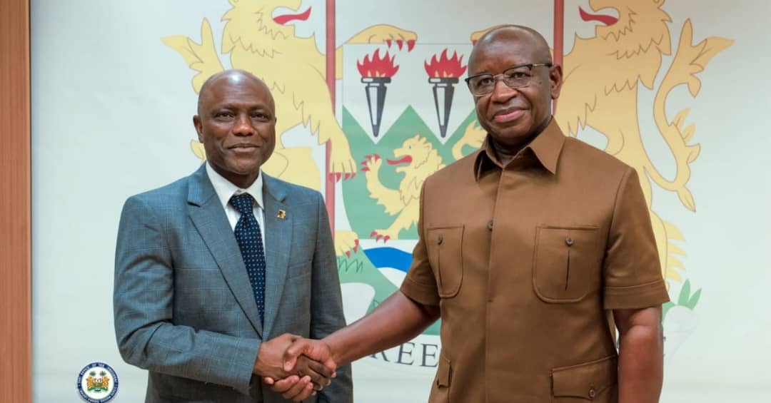 President Bio Receives First Bank Group Delegation to Discuss Infrastructure Financing