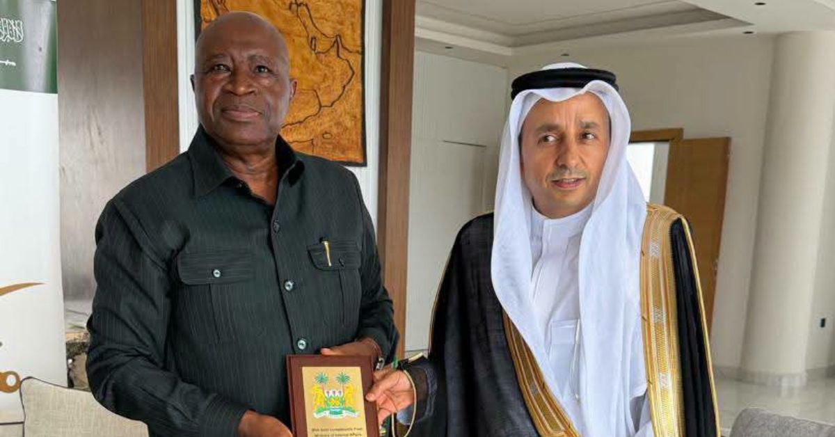 Internal Affairs Minister Meets Saudi Ambassador on Security Cooperation
