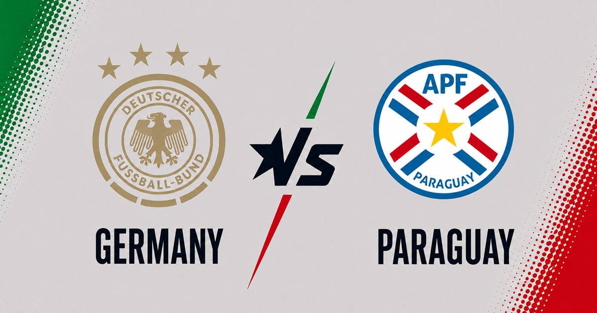 Germany vs Paraguay: The Machine Meets The Wall in World Cup 2026 Knockout Clash