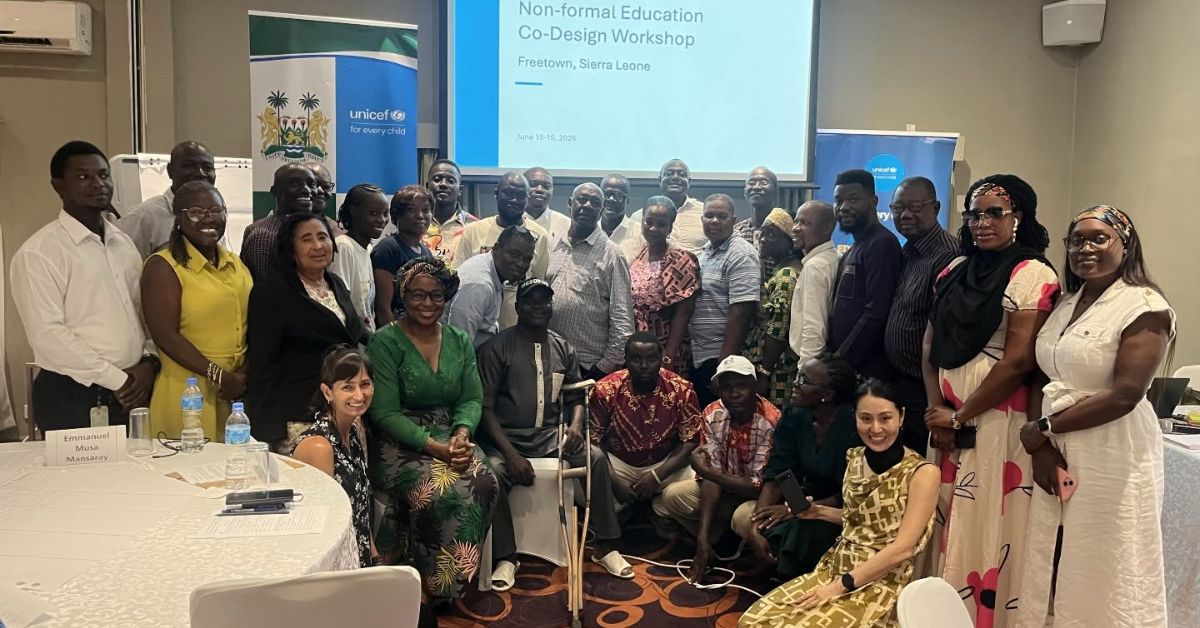 UNICEF and Education Ministry Design Flexible Learning Pathways for Out-of-School Children