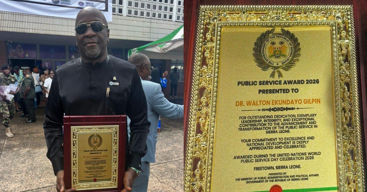 RCBank MD Dr. Walton Gilpin Receives National Award for Outstanding Leadership