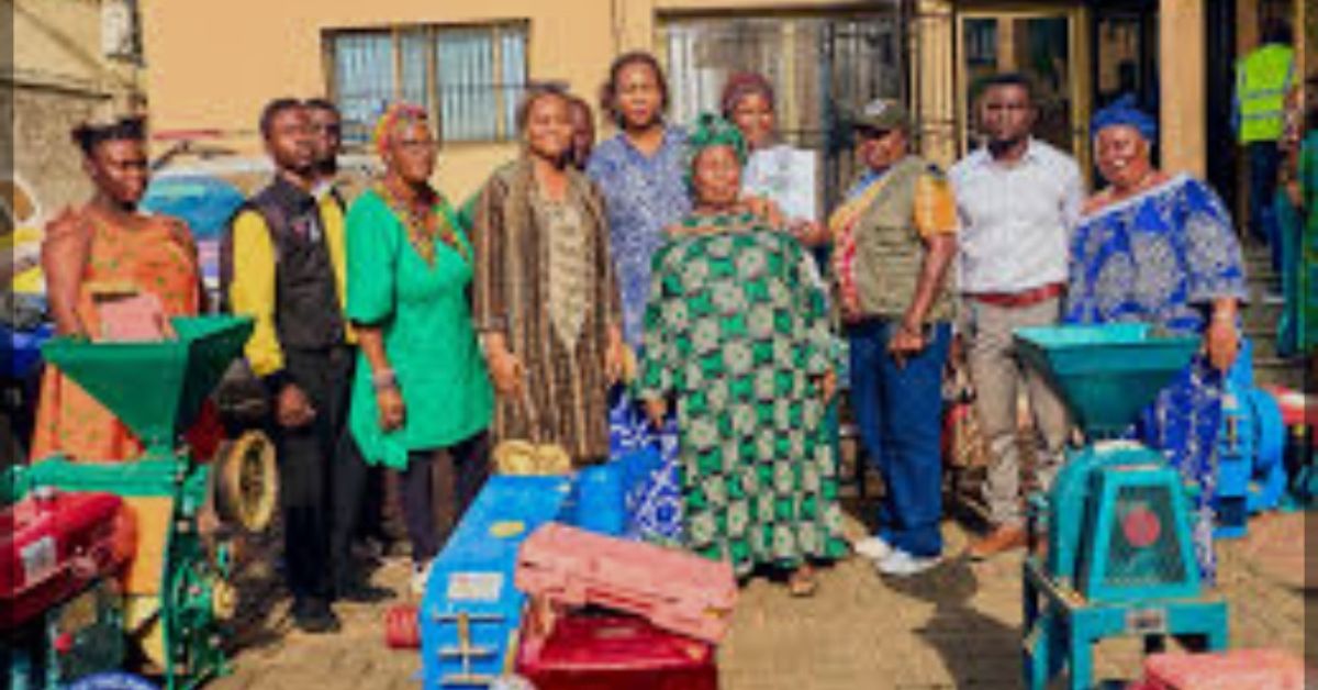 First Lady Empowers Women in Agriculture with Food-Processing Equipment Donation