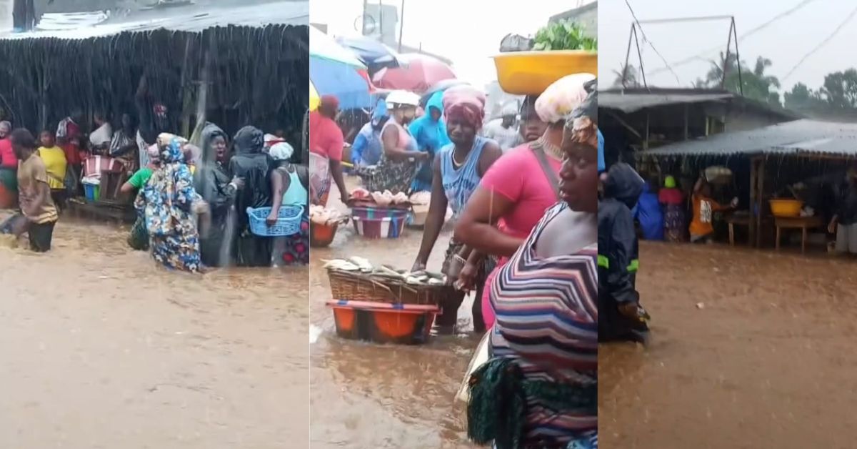 Waterloo Market Flood: Two Swept Away as Traders Count Losses, Plead for Aid