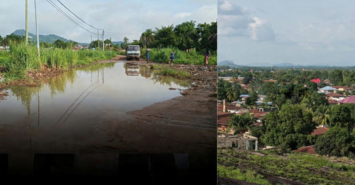 Makeni Residents Appeal for Government Action on O.I.C Road