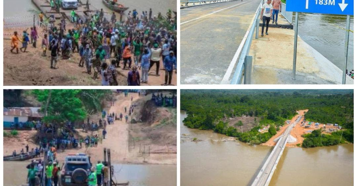 Historic Manowa Ferry Replaced as New Bridge Opens in Kono–Kailahun Corridor