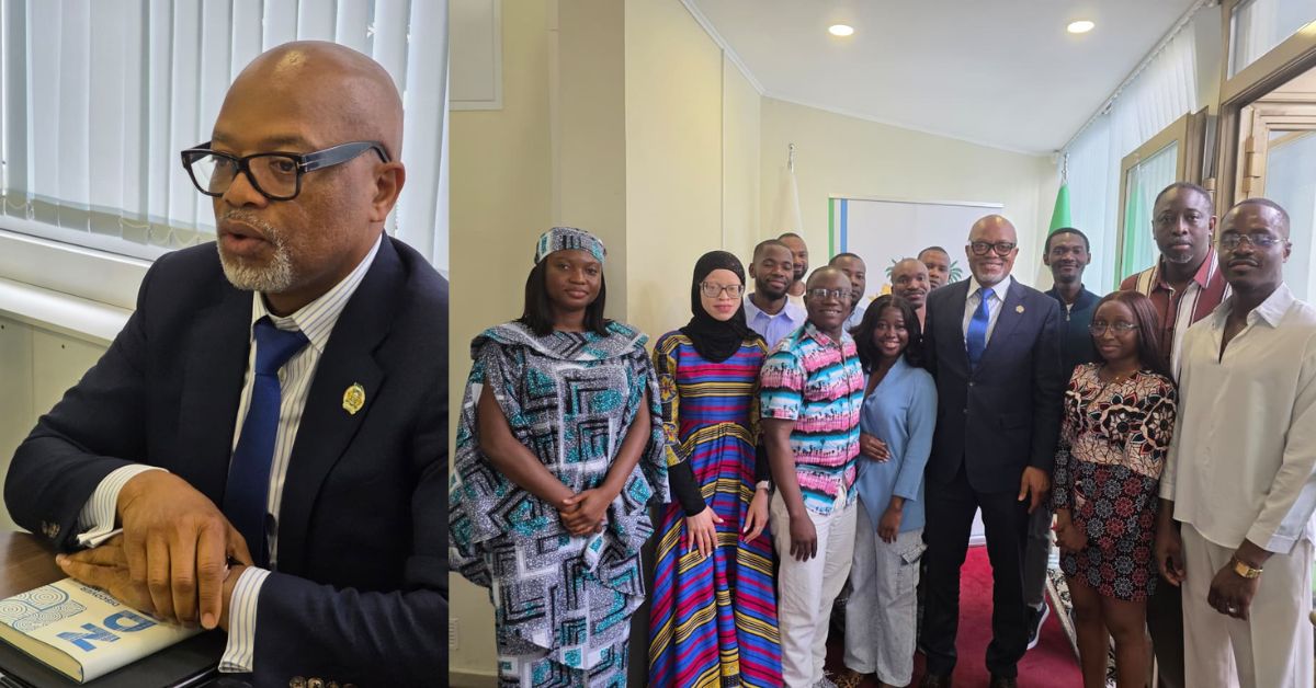 Ambassador Mohamed Yongawo Urges Newly Qualified Doctors to Return Home