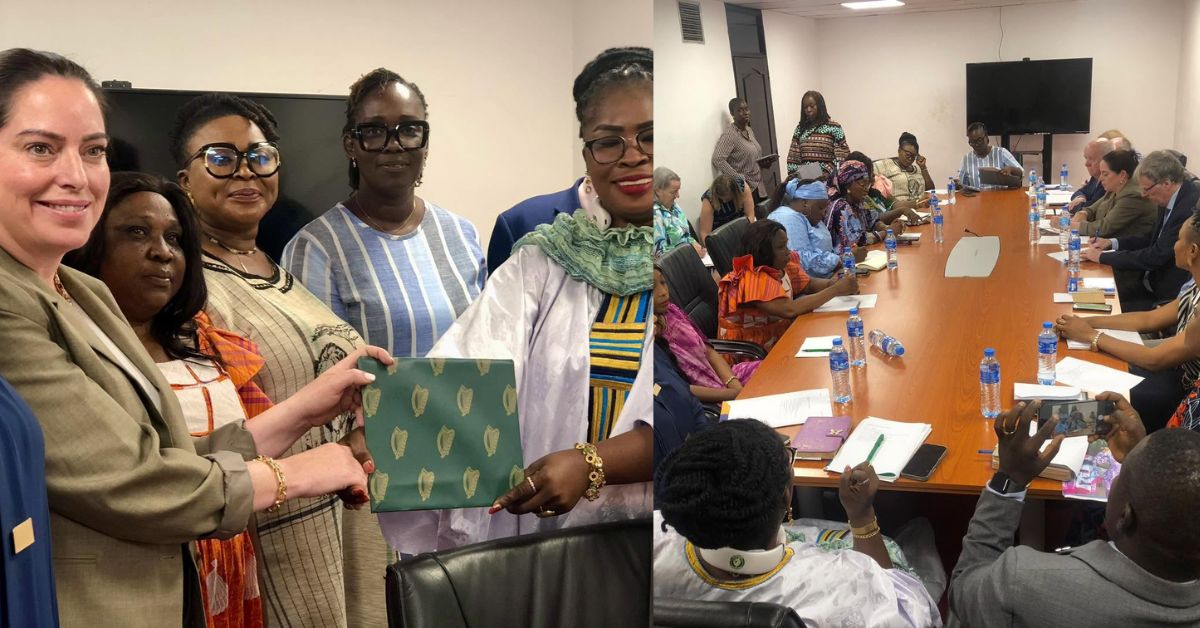 MoGCA Reaffirms Commitment to Women’s Empowerment During High-Level Engagement With Irish Delegation