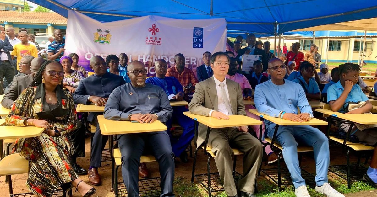 Freetown Polytechnic Receives Major Classroom Furniture Boost