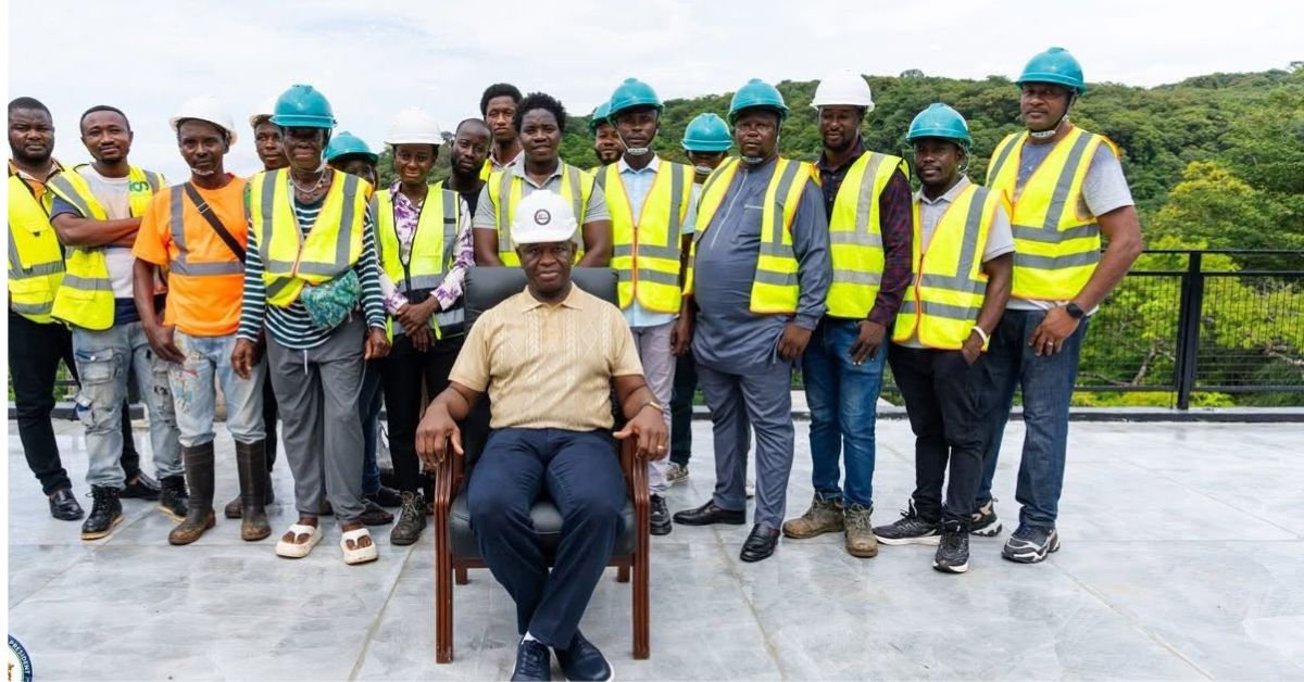 President Bio Inspects Key Heritage, Tourism and Environmental Sites