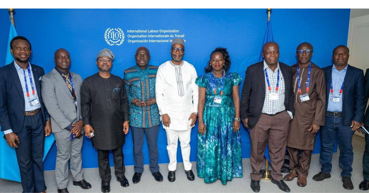 Minister Swaray Engages ILO Director-General at International Labour Conference