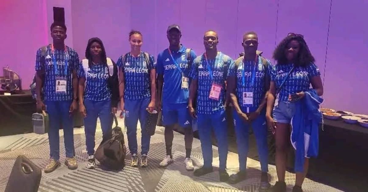 Sierra Leone Aquatics Team Arrives in Glasgow for 2026 Commonwealth Games